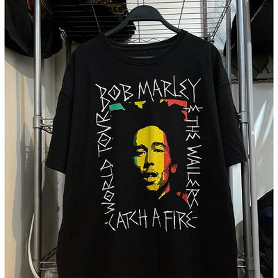 BobMarley鲍勃马利人像短袖t恤