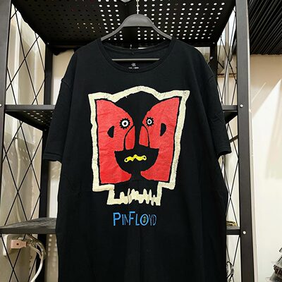 PinkFloyd美式复古短袖T恤男女