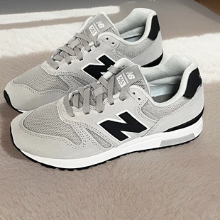 New Balance NB565男女同款灰色复古舒适百搭休闲跑步鞋ML565CLG