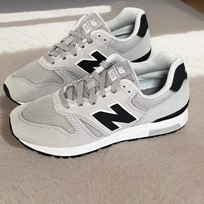 NB565男女同款灰色复古跑步鞋