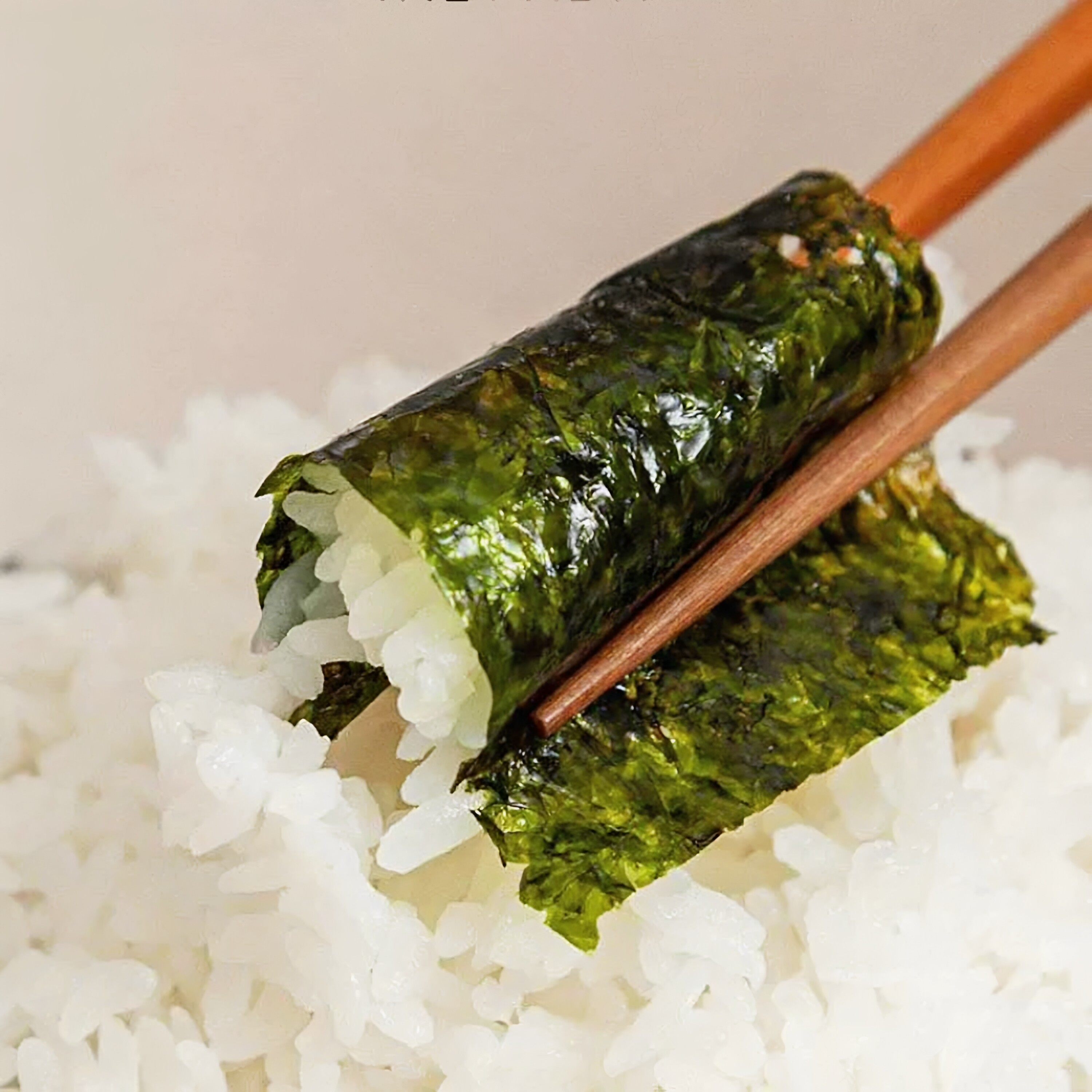 清净园海苔烤紫菜片橄榄油包饭海苔进口零食紫菜包饭拌饭海苔即食