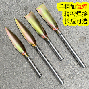 小铲子户外挖野菜挖坑神器种花松土工具家用小号柳叶赶海钓鱼铁锹