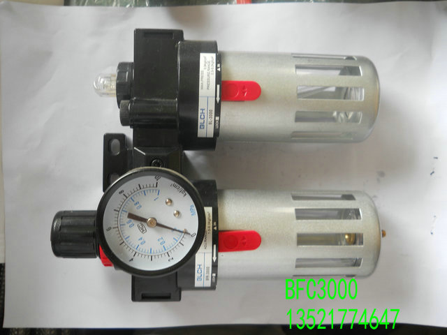亚德客型气源处理过滤器二联件BFC3000 BFR3000-03+BL3000-03