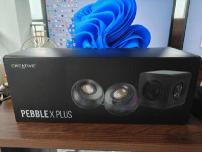 Creative/创新 Pebble X Plus音响蓝牙5.3电脑音响家用rgb灯光