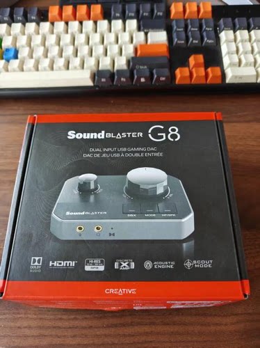 Creative /创新G8外置台式电脑usb hifi游戏专用 7.1声卡听音辨位