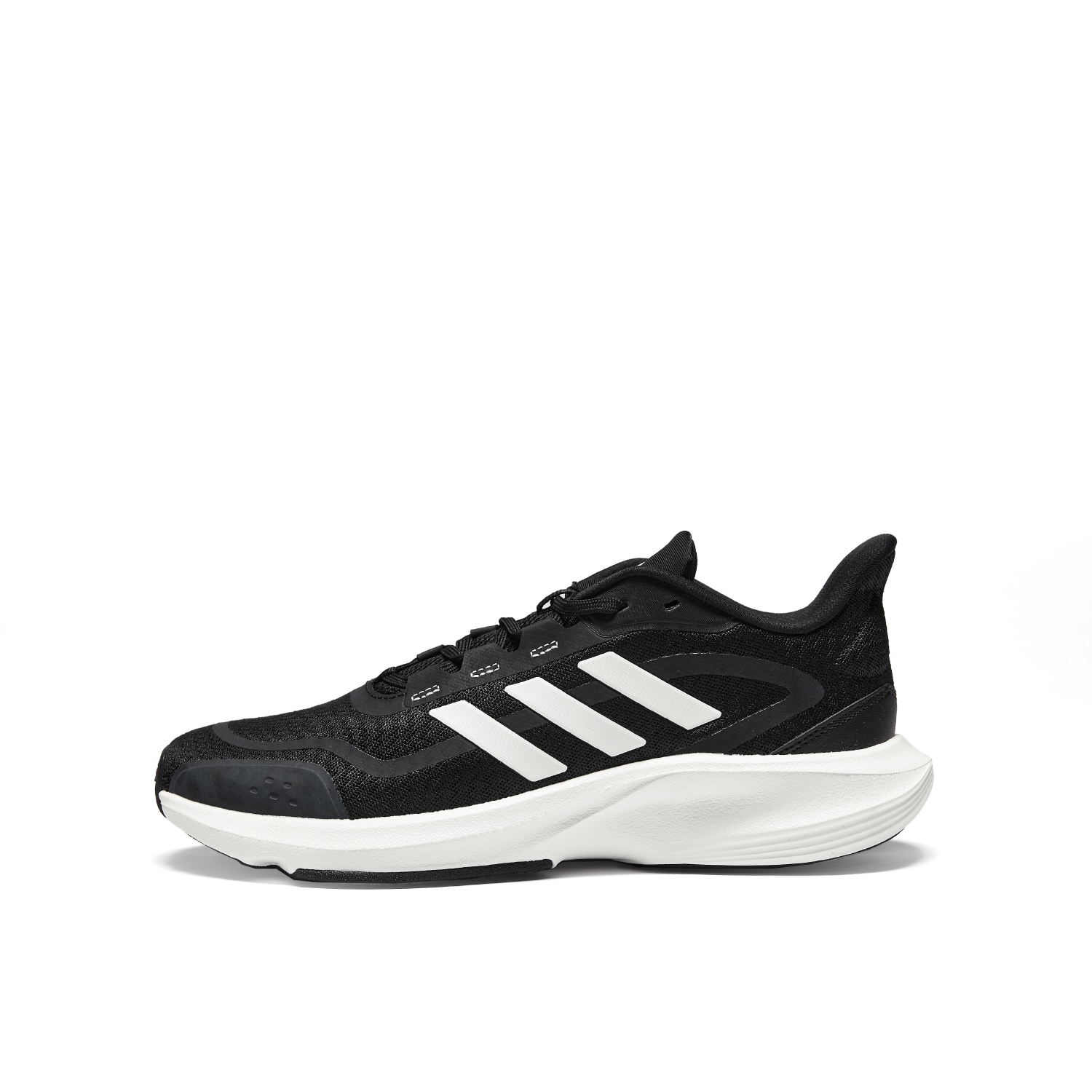 adidas All Day Essential 低帮跑步鞋 男女同款 黑白