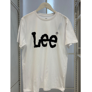 Lee正品男士夏季短袖宽松字母印花T恤LMT0065673RX00F-K14000