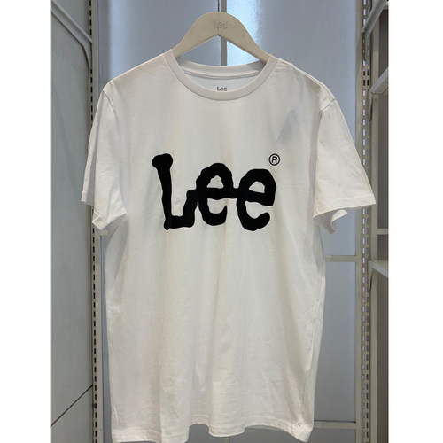 Lee男士夏季宽松字母短袖T恤