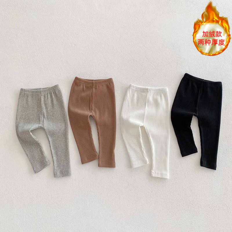 婴儿裤子春秋加绒款韩版男女宝宝弹力打底裤外穿秋冬儿童百搭长裤,童装/婴儿装/亲子装,裤子,淘宝优惠券,粉丝福利购,淘宝优惠卷