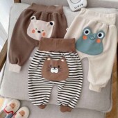 可爱屁屁长裤 男女宝宝高腰护肚裤 外穿婴幼儿 春秋装 婴儿卡通大pp裤