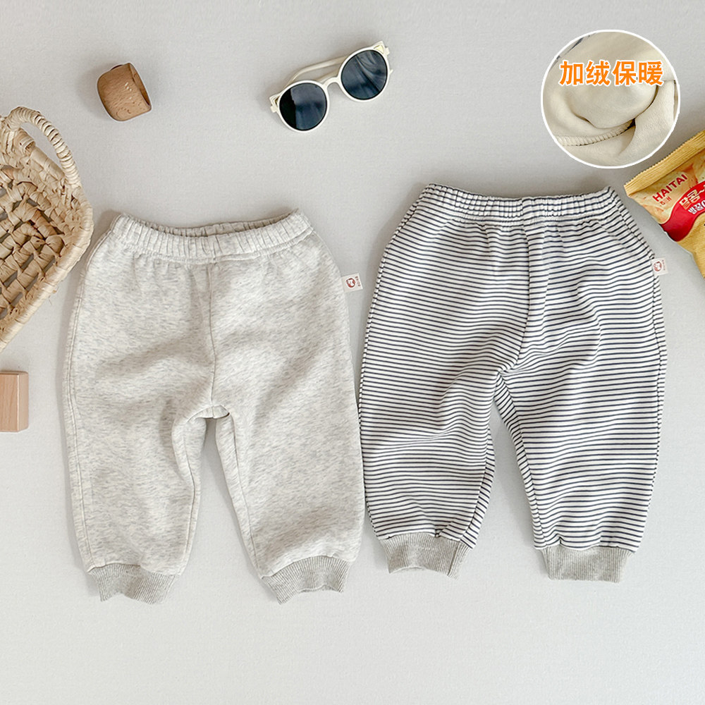 宝宝加绒裤春秋一体绒加厚儿童休闲运动裤冬季保暖卫裤婴儿长裤子,童装/婴儿装/亲子装,裤子,淘宝优惠券,粉丝福利购,淘宝优惠卷