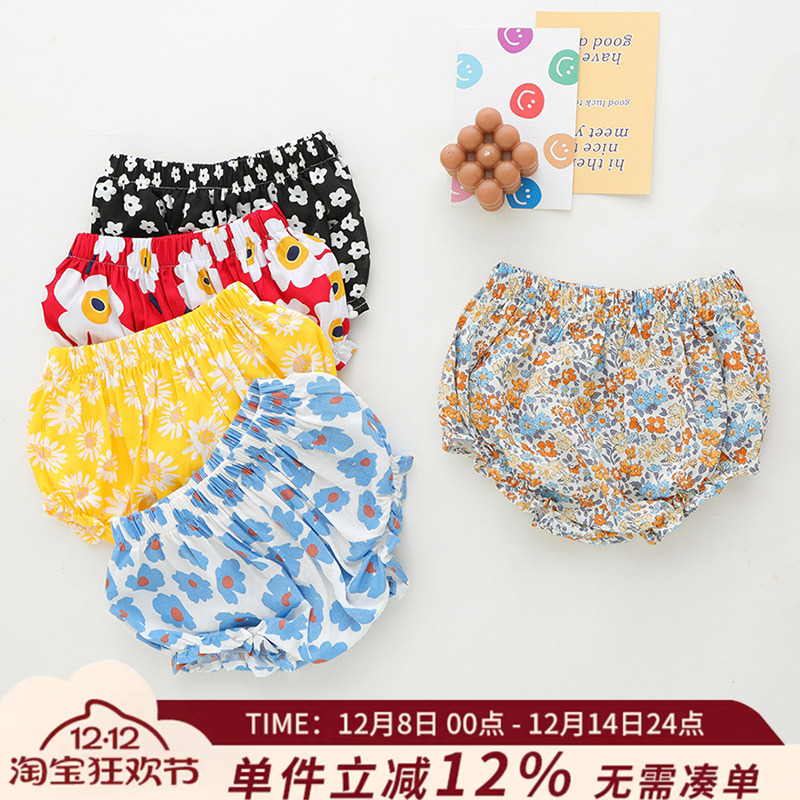 薄款宝宝大pp短裤韩版