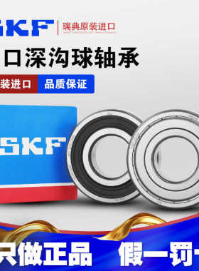 SKF瑞典进口6310-2Z/C3高速2RS1/C4耐高温GJN WT VA208 电机轴承