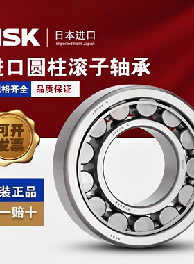 日本NSK进口 NJ 405 406 407 408 409 410  W C3正品圆柱滚子轴承