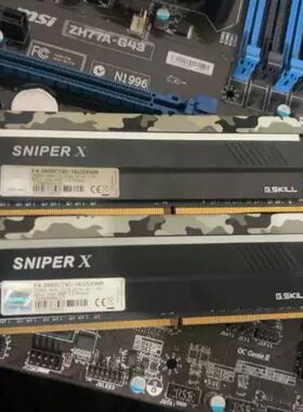 议价芝奇8g内存条x2 ddr4 3600
