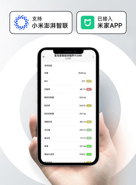 蓝牙体脂秤家用小型体重秤精准称