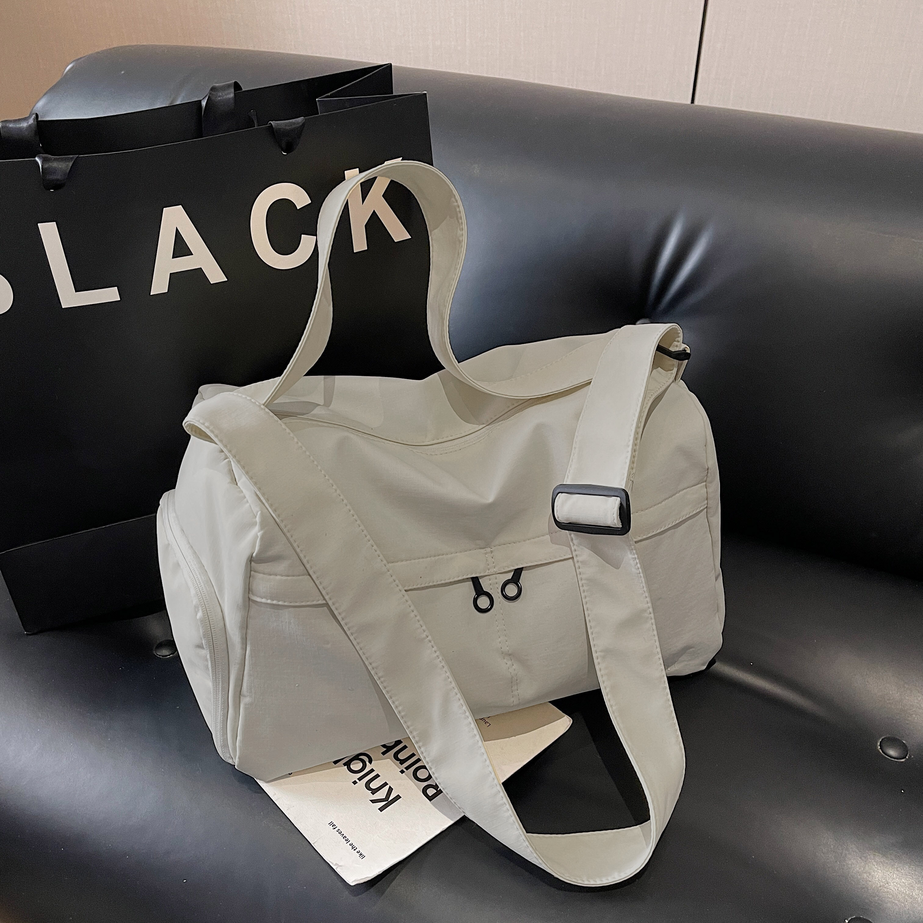 运动健身包女瑜伽包干湿分离游泳包大容量手提轻便短途旅行包收纳