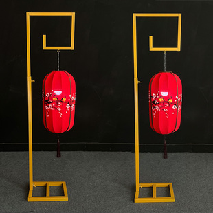 2025新款婚庆中式宫灯路引中国风汉唐婚礼舞台装饰灯笼古风架子