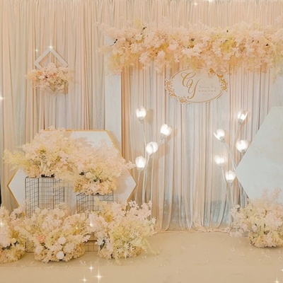 珠光布轻薄冰绸舞台背景布幔