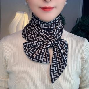 2025秋冬新款 百搭多功能护颈保暖懒人围脖 澳绒棉围巾耳朵巾女时尚