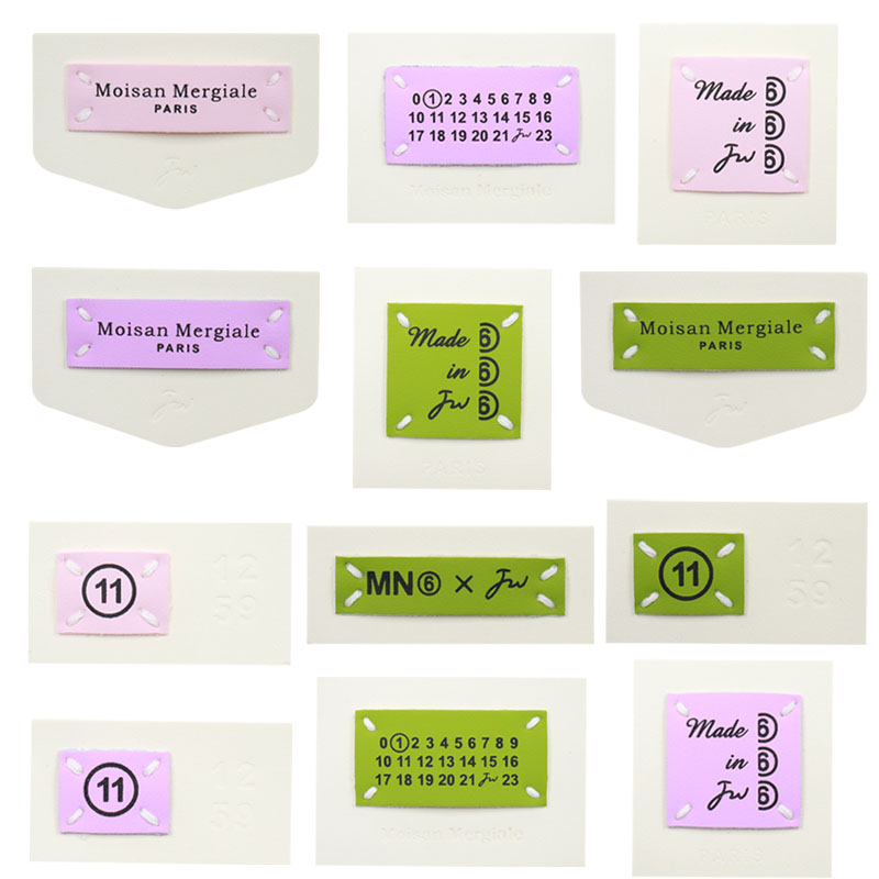 夏季新款双拼色皮革补丁贴衣服裤子包包装饰布贴裤子破洞修补贴花