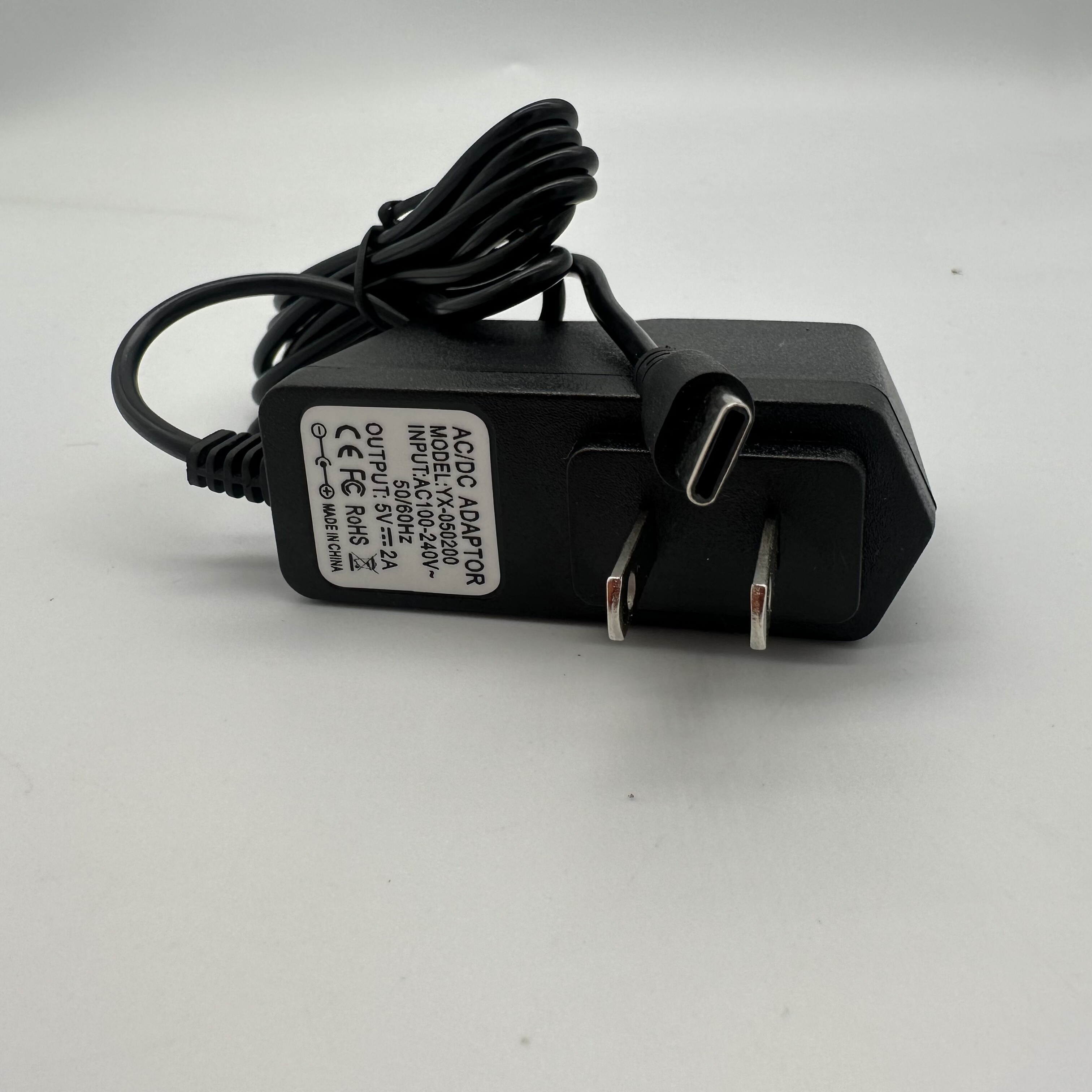 适用飞利浦肩部按摩仪PPM5202N 3207N 3204N充电器5V2A扁口型号