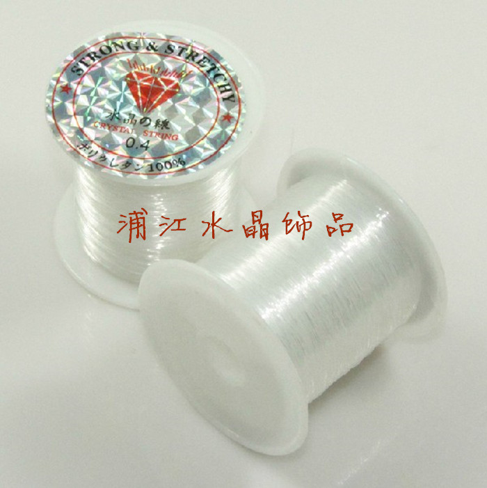 DIY手工串珠材料无弹力透明水晶鱼丝线尼龙线  串珠线无弹力