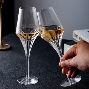 光之礼赞干邑白兰地刻花酒杯水晶香槟杯高脚威士忌礼盒装闻香杯子