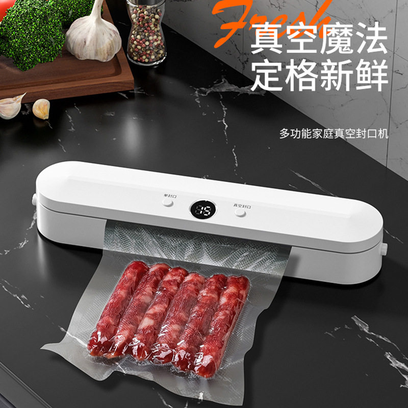 全自动熟食品商用家用抽真空机打包机压缩机封口机真空包装机干湿