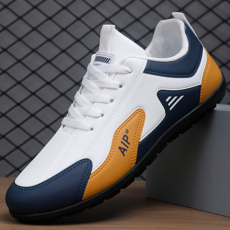 春秋款男鞋大码2026新款平跟薄底轻便休闲鞋豆豆鞋动作鞋跨境,流行男鞋,单鞋,淘宝优惠券,粉丝福利购,淘宝优惠卷