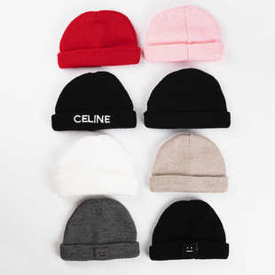 现货棉花娃娃戴10cm/20cm冷帽针织毛线帽子无属性玩偶公仔娃衣