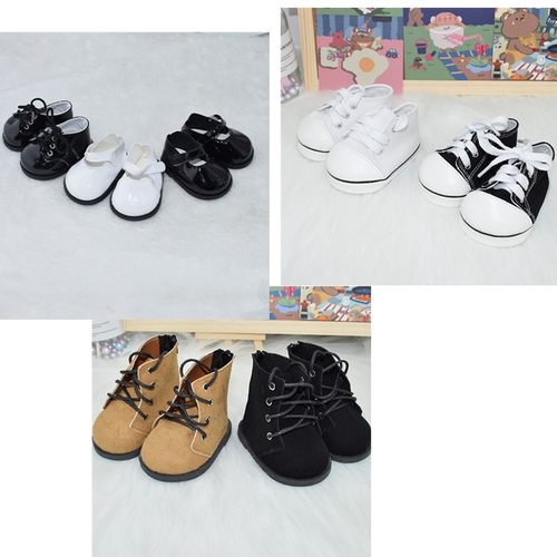 40cm娃鞋现货皮鞋帆布鞋