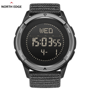 waterproof men watch Sports Compass fiber digital carbon