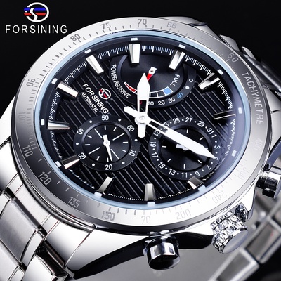 T-WINNER胜利者327 水多功能机械手表  时尚男款全自动机械表