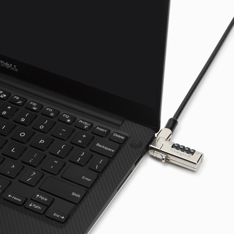 美国肯辛通纤薄电脑锁适用联想华硕dell外星人微星神州搭配防盗锁