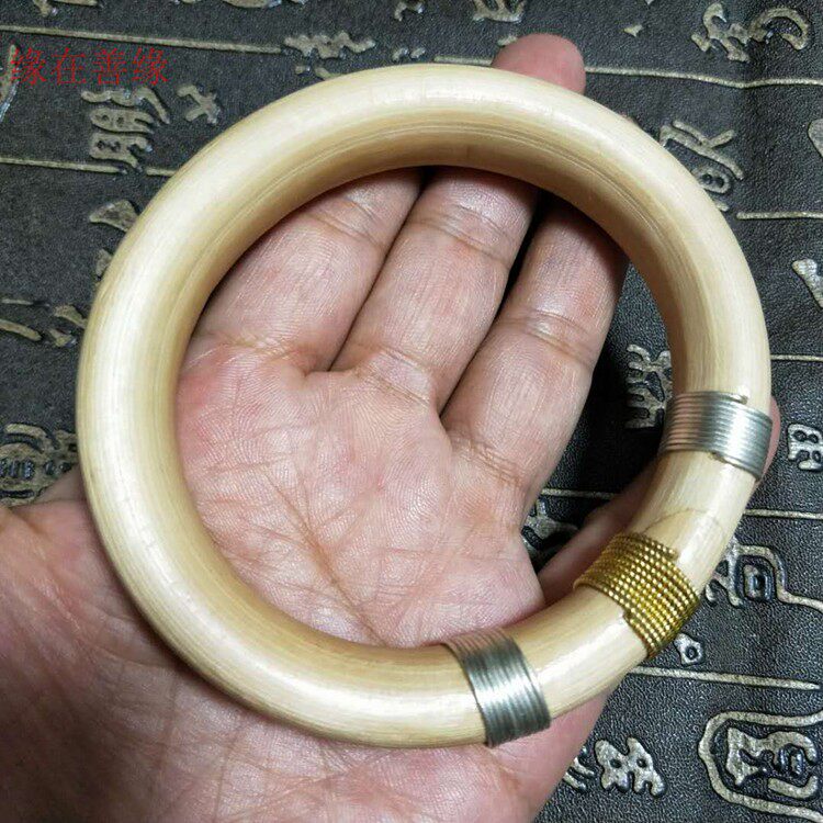 白藤手镯14+mm野生藤条男女情侣款药藤鸡血藤金刚藤文玩粗木藤镯