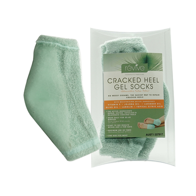 澳洲revive脚跟脚踝凝胶去死皮防干裂深层滋养精油护肤脚后跟足膜