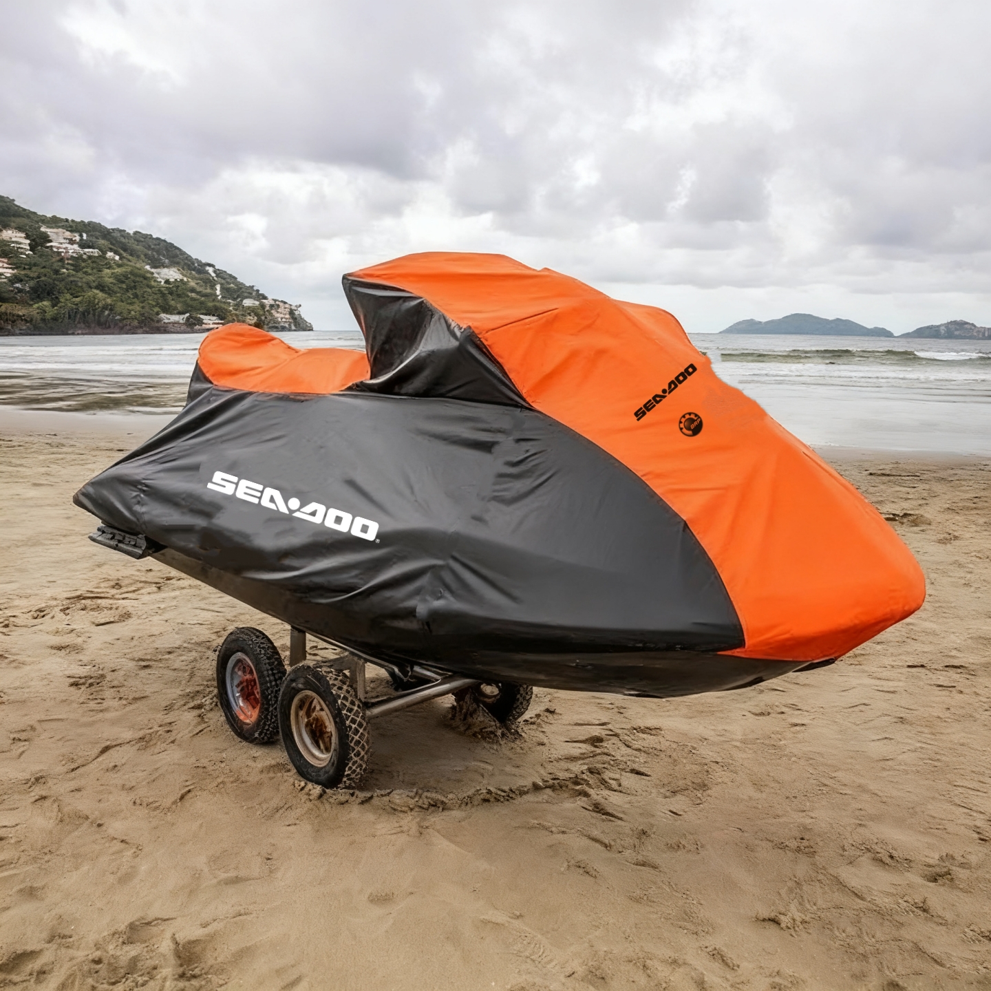 适用庞巴迪GTX130wake155GTI170RXT300RXP260GTR230摩托艇衣罩套