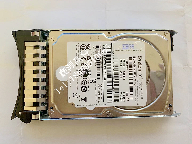 原装IBM X3500M2 X3650M3 X3550M4 服务器硬盘 FRU 42D0638 300G