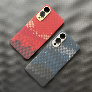 适用三星s25edge手机壳超薄600D凯夫拉芳纶纤维S25Edge碳纤维保护套防摔磁吸magsafe散热轻薄全包商务保护套