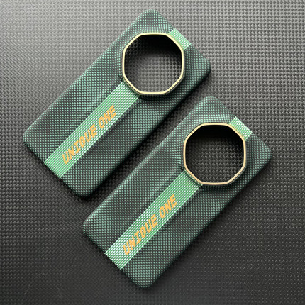 适用华为Mate70RS原创芳纶夜光凯夫拉纤维手机壳轻薄抗摔耐脏碳纤维商务Mate80RS强磁吸附充电600D高档保护壳