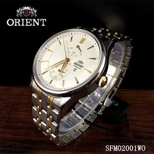 ORIENT日本进口东方双狮手表 全自动机械 男表正品防水SFM02001WO