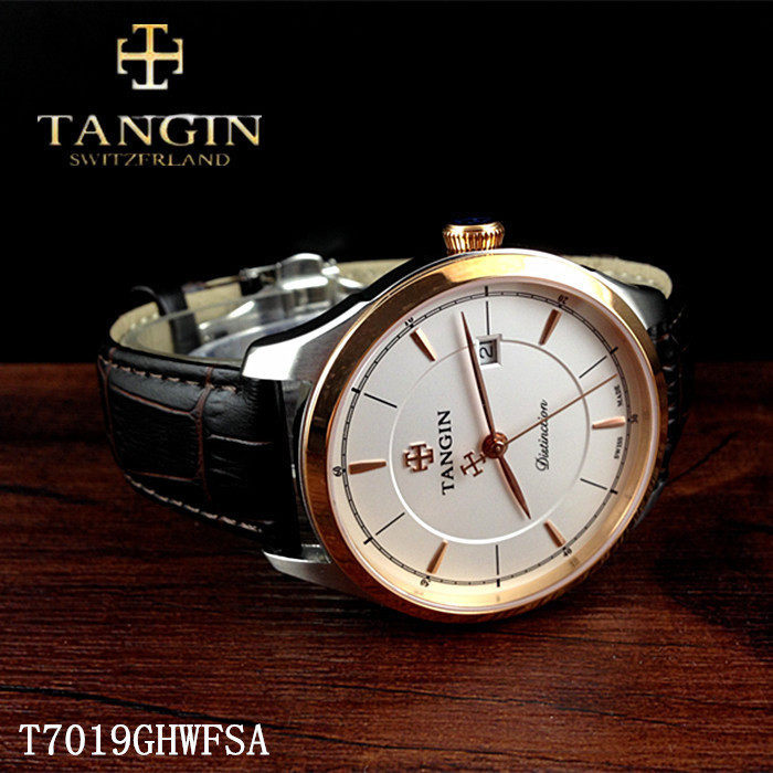 tangin瑞士防水石英表
