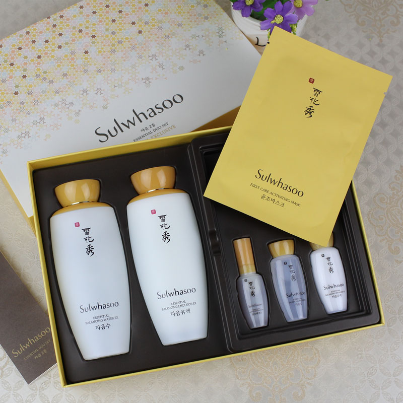 韩国雪花秀水乳两件套补水化妆正品热销0件手慢无