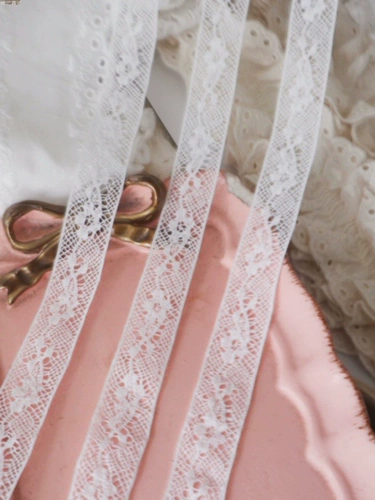 Рисовая белая тонкая полость, тонкая ретро детская одежда Cheongsam одежда рука ручной работы на хлопчатобумажной линии маленькие кружевные дополнительные материалы