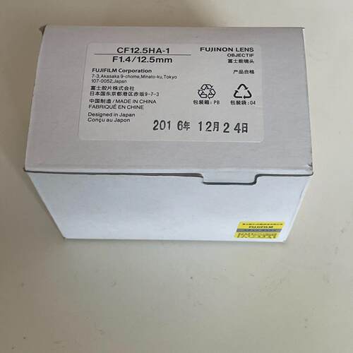 CF12.5HA-1 Fujinon富士工业相机镜头 F1.4 12.5mm议价维修