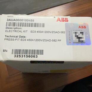 3AUA0000100458 ED3 450A1200V/ZGAD-582 ABB变频器模块议价维修