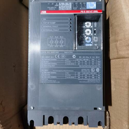PSS 85/147-500L ABB软起动器 工业工控配件议价维修