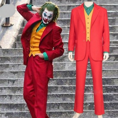 JOKER杰昆菲尼克斯DC电影小丑服CO万圣节cosplay表演服装西装S