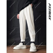 冬拉链束脚设计速干休闲西裤 束脚设计 现货 胖俗俗PSSMAX